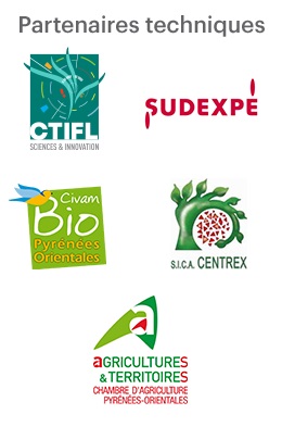 Logos des partenaires techniques